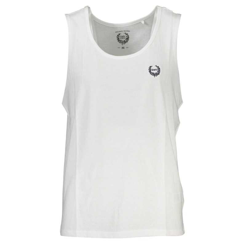 GIAN MARCO VENTURI WHITE MAN TANK TOP