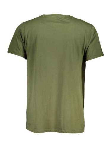 GIAN MARCO VENTURI MEN'S SHORT SLEEVED T-SHIRT GREEN