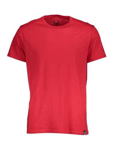 GIAN MARCO VENTURI MEN'S SHORT SLEEVE T-SHIRT RED