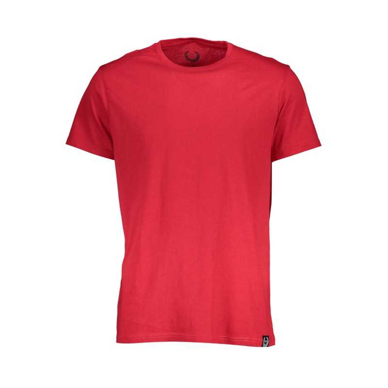 GIAN MARCO VENTURI MEN'S SHORT SLEEVE T-SHIRT RED