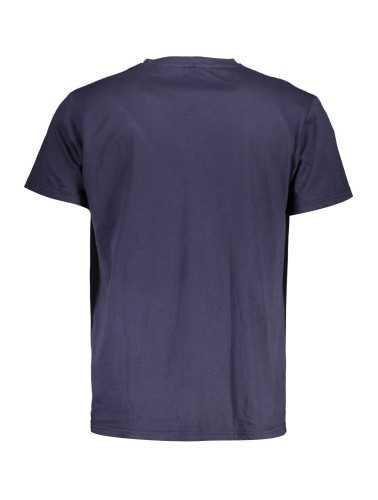 GIAN MARCO VENTURI MEN'S SHORT SLEEVED T-SHIRT BLUE