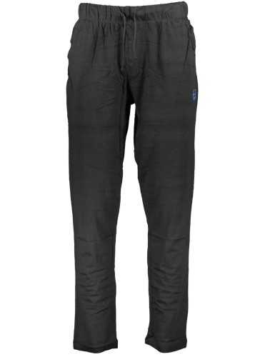 GIAN MARCO VENTURI BLACK MAN TROUSERS