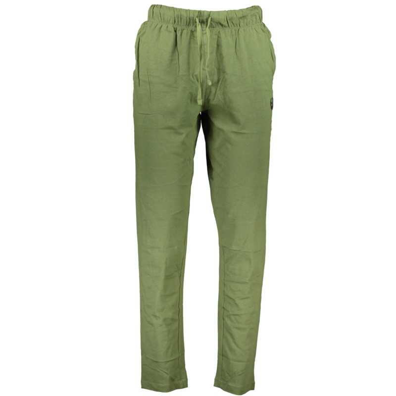 GIAN MARCO VENTURI GREEN MAN TROUSERS