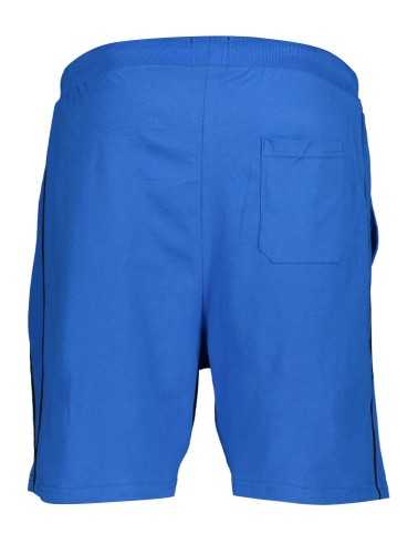 GIAN MARCO VENTURI MEN'S SHORT PANTS BLUE