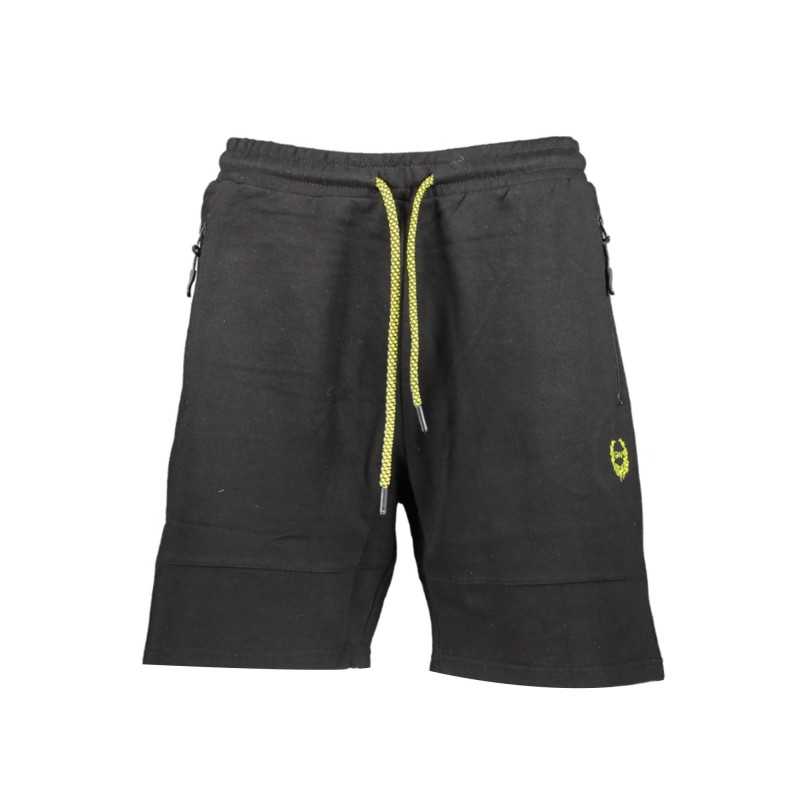 GIAN MARCO VENTURI PANTALONE SHORT UOMO NERO