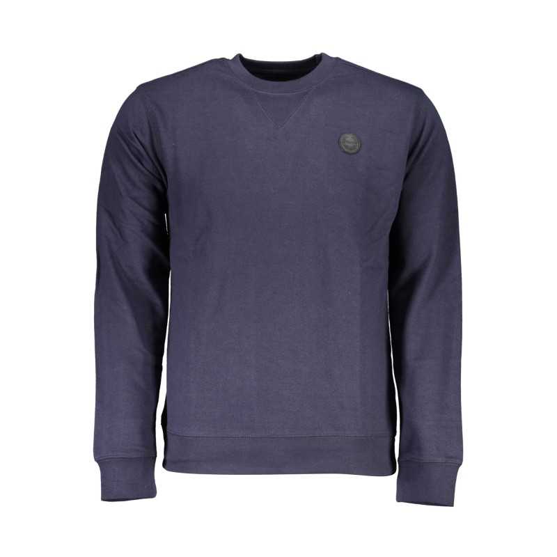 GIAN MARCO VENTURI BLUE MAN SWEATSHIRT WITHOUT ZIP