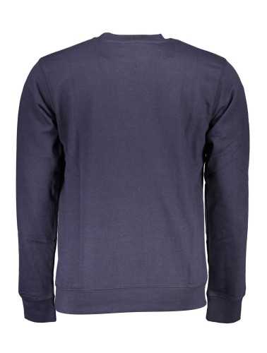 GIAN MARCO VENTURI BLUE MAN SWEATSHIRT WITHOUT ZIP