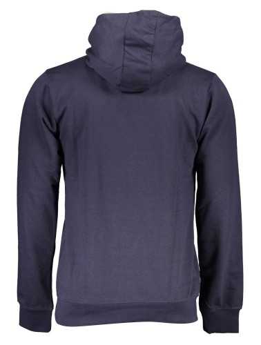 GIAN MARCO VENTURI BLUE MAN SWEATSHIRT WITHOUT ZIP