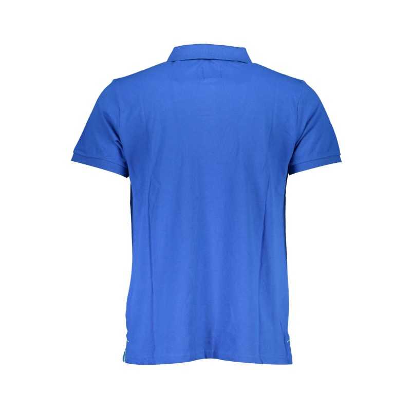 GIAN MARCO VENTURI POLO SHORT SLEEVE MAN BLUE