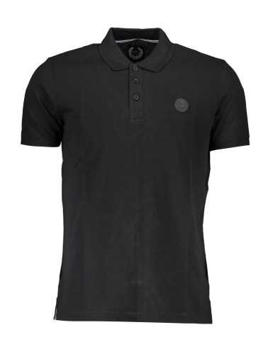 GIAN MARCO VENTURI POLO SHORT SLEEVE MAN BLACK