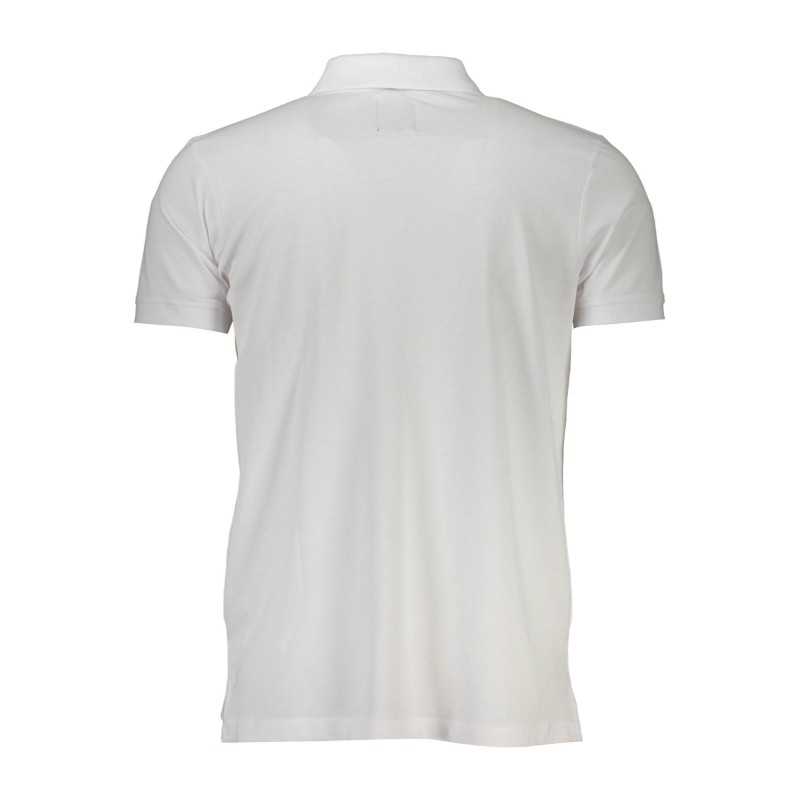 GIAN MARCO VENTURI POLO SHORT SLEEVE MAN WHITE