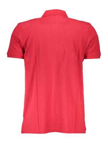 GIAN MARCO VENTURI MEN'S POLO SHORT SLEEVE RED