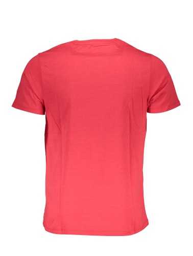 GIAN MARCO VENTURI MEN'S SHORT SLEEVE T-SHIRT RED