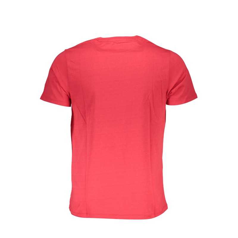 GIAN MARCO VENTURI MEN'S SHORT SLEEVE T-SHIRT RED