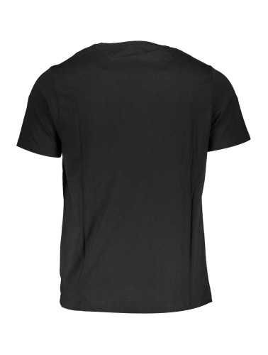 GIAN MARCO VENTURI BLACK MAN SHORT SLEEVE T-SHIRT