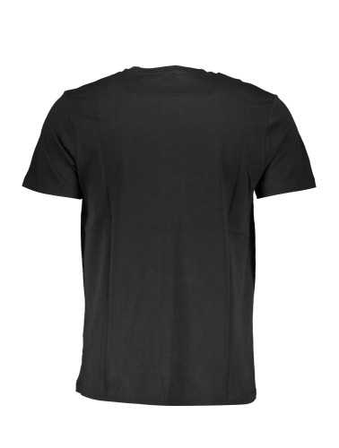 GIAN MARCO VENTURI BLACK MAN SHORT SLEEVE T-SHIRT