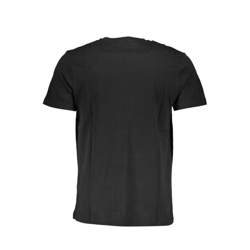 GIAN MARCO VENTURI BLACK MAN SHORT SLEEVE T-SHIRT