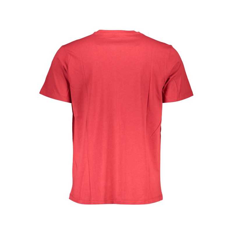 GIAN MARCO VENTURI MEN'S SHORT SLEEVE T-SHIRT RED