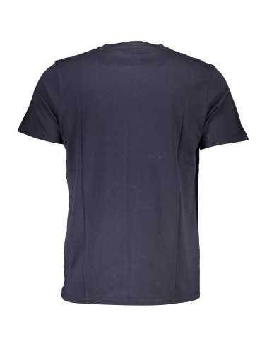 GIAN MARCO VENTURI MEN'S SHORT SLEEVED T-SHIRT BLUE