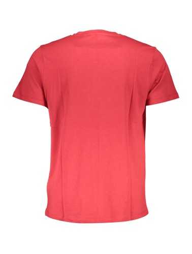 GIAN MARCO VENTURI MEN'S SHORT SLEEVE T-SHIRT RED