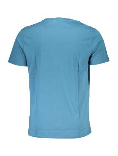 GIAN MARCO VENTURI MEN'S SHORT SLEEVED T-SHIRT BLUE