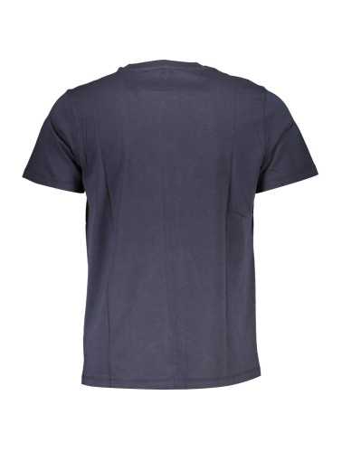 GIAN MARCO VENTURI MEN'S SHORT SLEEVED T-SHIRT BLUE