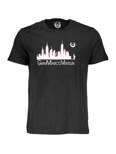 GIAN MARCO VENTURI T-SHIRT MANICHE CORTE UOMO NERO