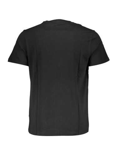 GIAN MARCO VENTURI BLACK MAN SHORT SLEEVE T-SHIRT