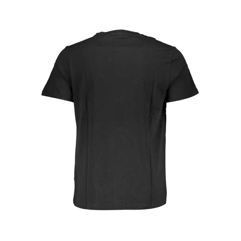 GIAN MARCO VENTURI BLACK MAN SHORT SLEEVE T-SHIRT