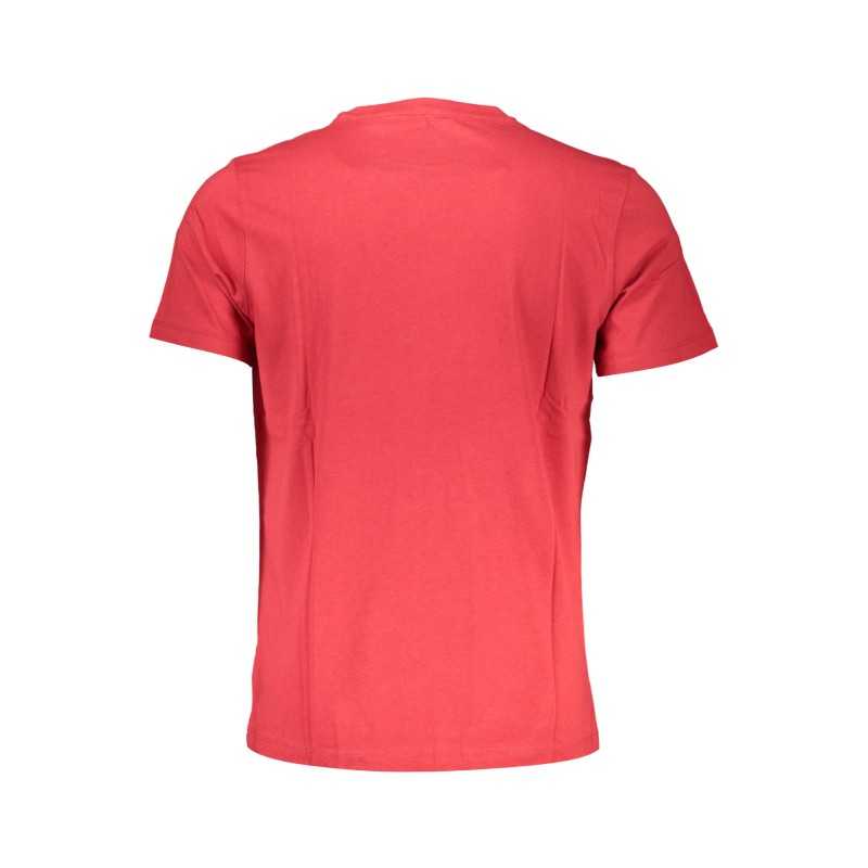 GIAN MARCO VENTURI MEN'S SHORT SLEEVE T-SHIRT RED