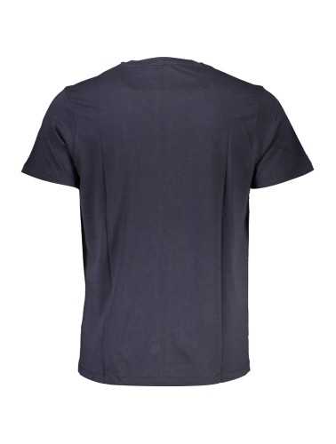 GIAN MARCO VENTURI MEN'S SHORT SLEEVED T-SHIRT BLUE