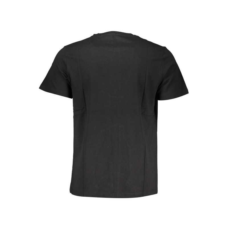 GIAN MARCO VENTURI BLACK MAN SHORT SLEEVE T-SHIRT