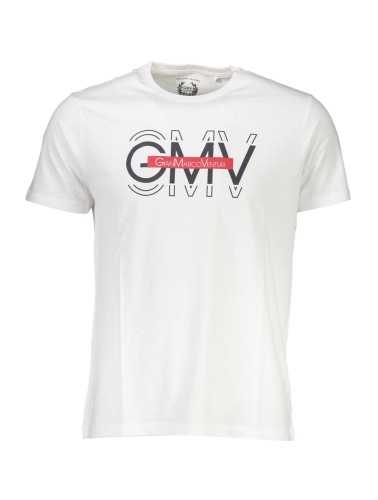 GIAN MARCO VENTURI MEN'S SHORT SLEEVE T-SHIRT WHITE