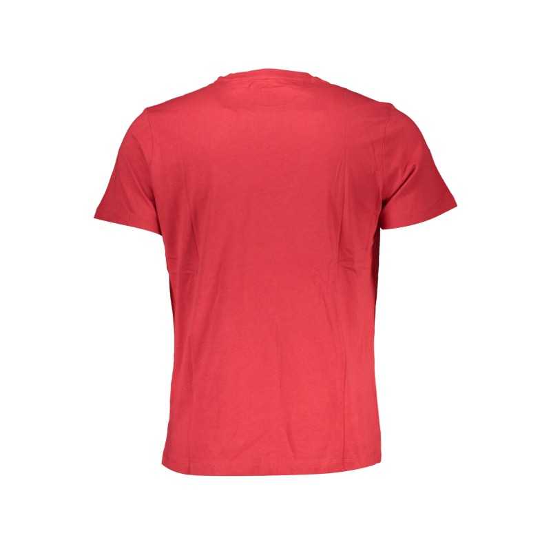 GIAN MARCO VENTURI MEN'S SHORT SLEEVE T-SHIRT RED