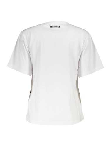 CAVALLI CLASS T-SHIRT MANICHE CORTE DONNA BIANCO