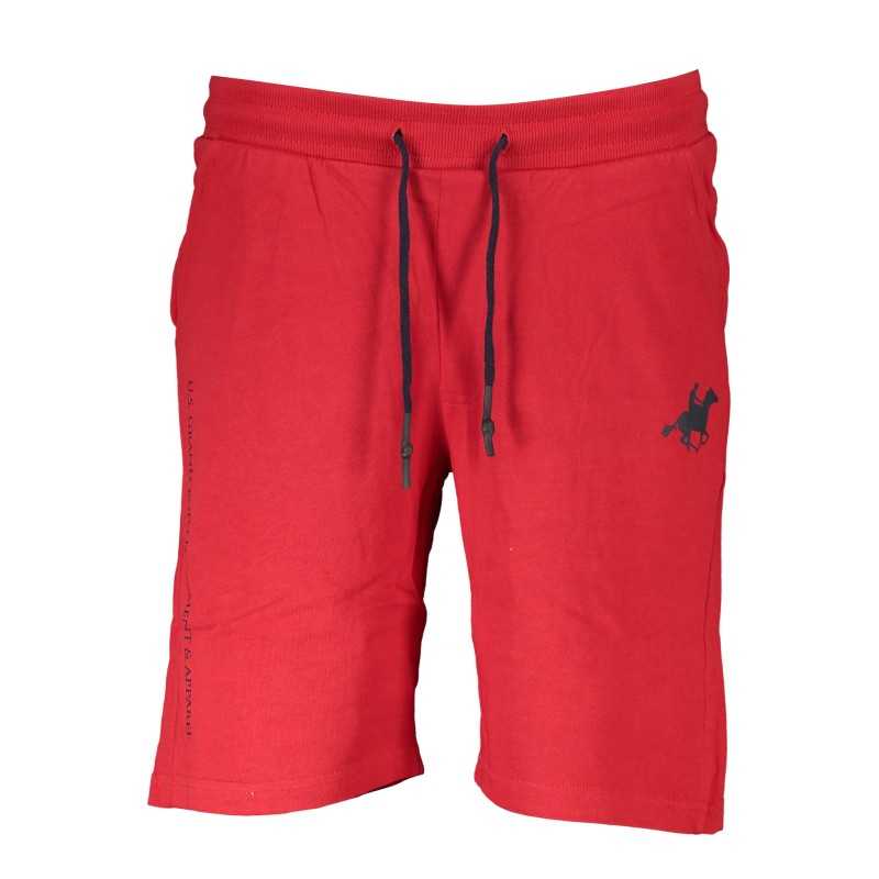 U.S. GRAND POLO PANTALONE SHORT UOMO ROSSO