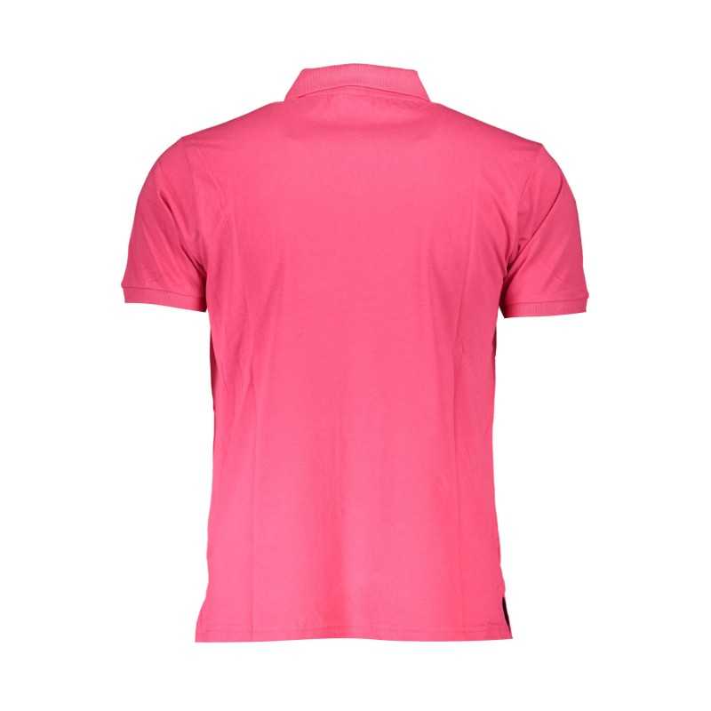 US GRAND POLO PINK MEN'S SHORT SLEEVED POLO SHIRT