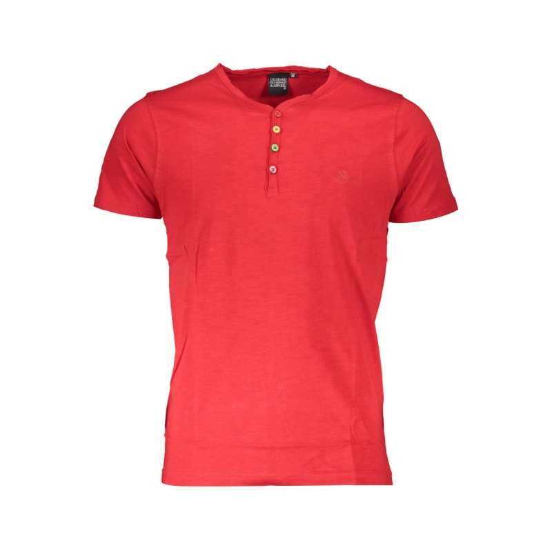 U.S. GRAND POLO T-SHIRT MANICHE CORTE UOMO ROSSO