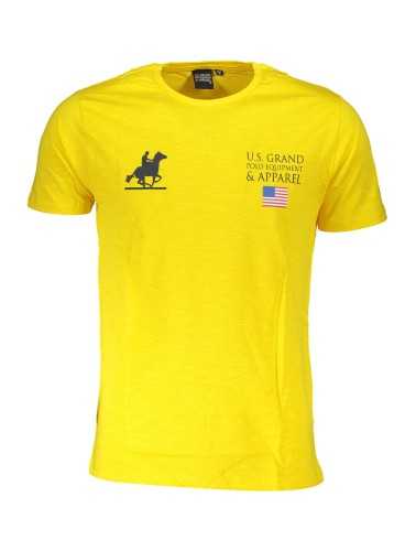 U.S. GRAND POLO T-SHIRT MANICHE CORTE UOMO GIALLO