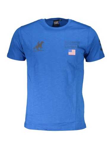 U.S. GRAND POLO T-SHIRT MANICHE CORTE UOMO BLU