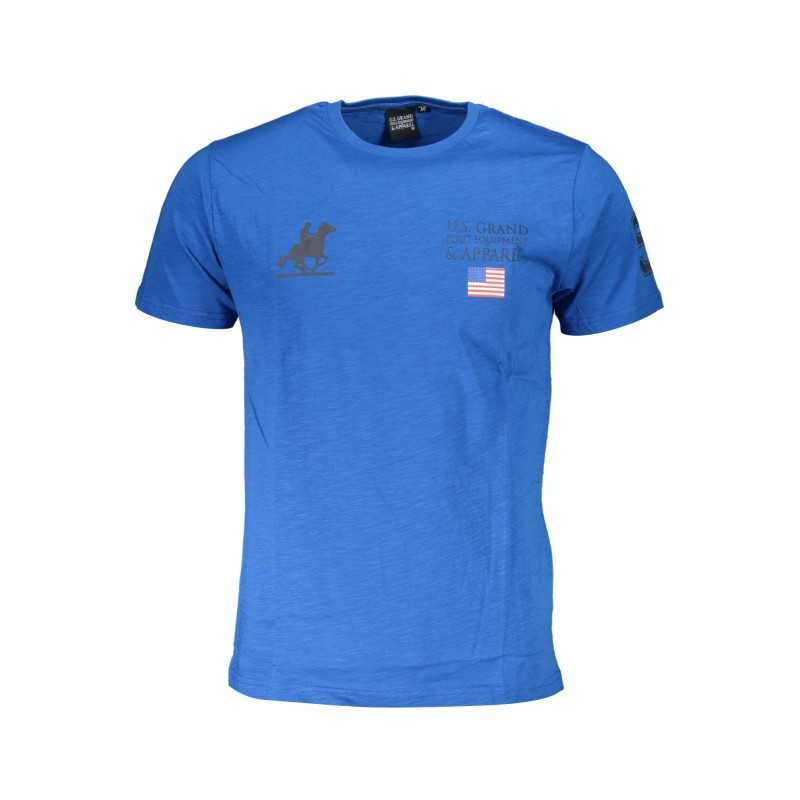 U.S. GRAND POLO T-SHIRT MANICHE CORTE UOMO BLU