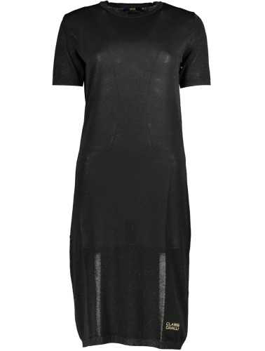 CAVALLI CLASS WOMEN'S SHORT DRESS BLACK