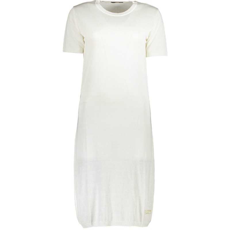 CAVALLI CLASS WOMEN'S SHORT DRESS WHITE