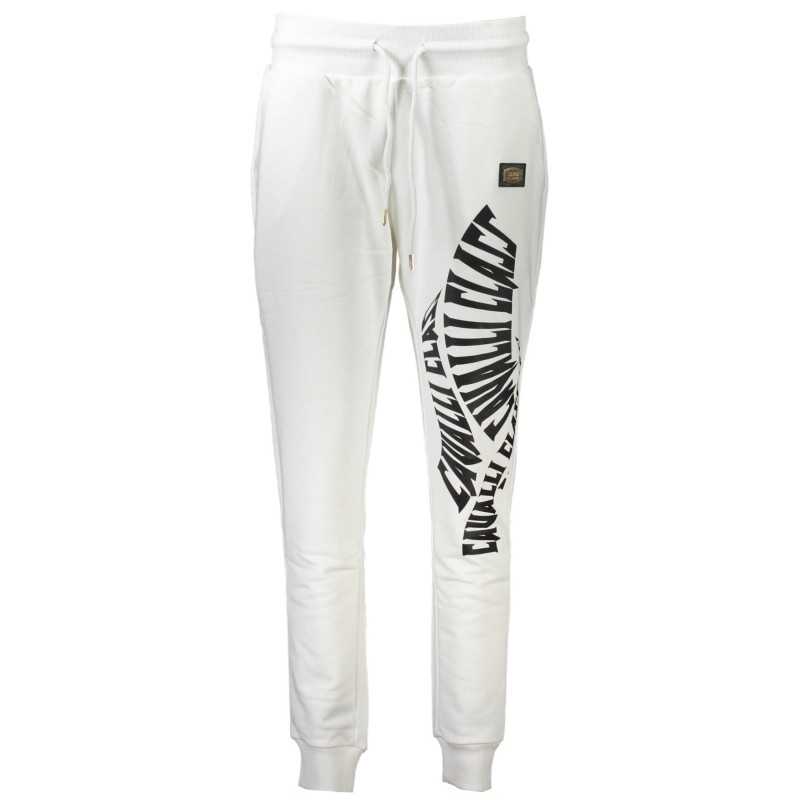 CAVALLI CLASS WHITE WOMEN'S TROUSERS