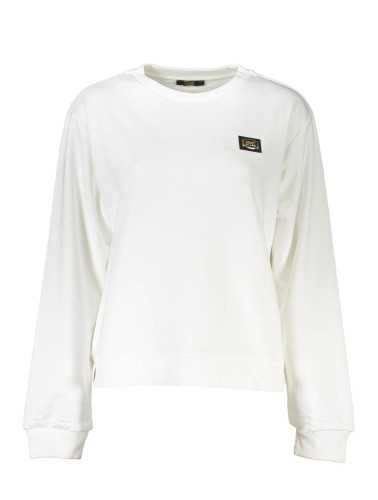 CAVALLI CLASS SWEATSHIRT WITHOUT ZIP WOMAN WHITE