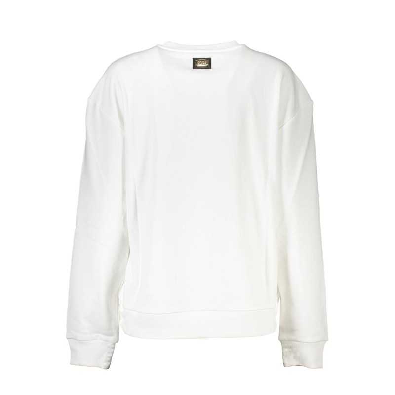 CAVALLI CLASS SWEATSHIRT WITHOUT ZIP WOMAN WHITE