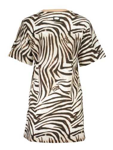 CAVALLI CLASS WOMEN'S BEIGE SHORT DRESS