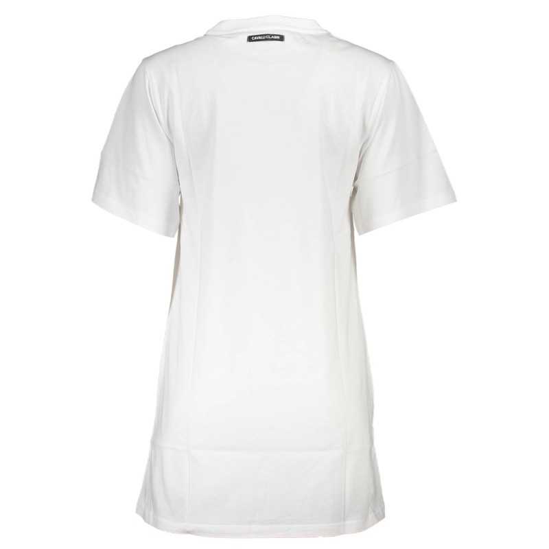 CAVALLI CLASS WOMEN'S SHORT DRESS WHITE