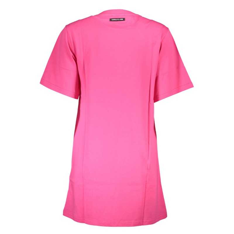 CAVALLI CLASS PINK WOMEN'S SHORT DRESS