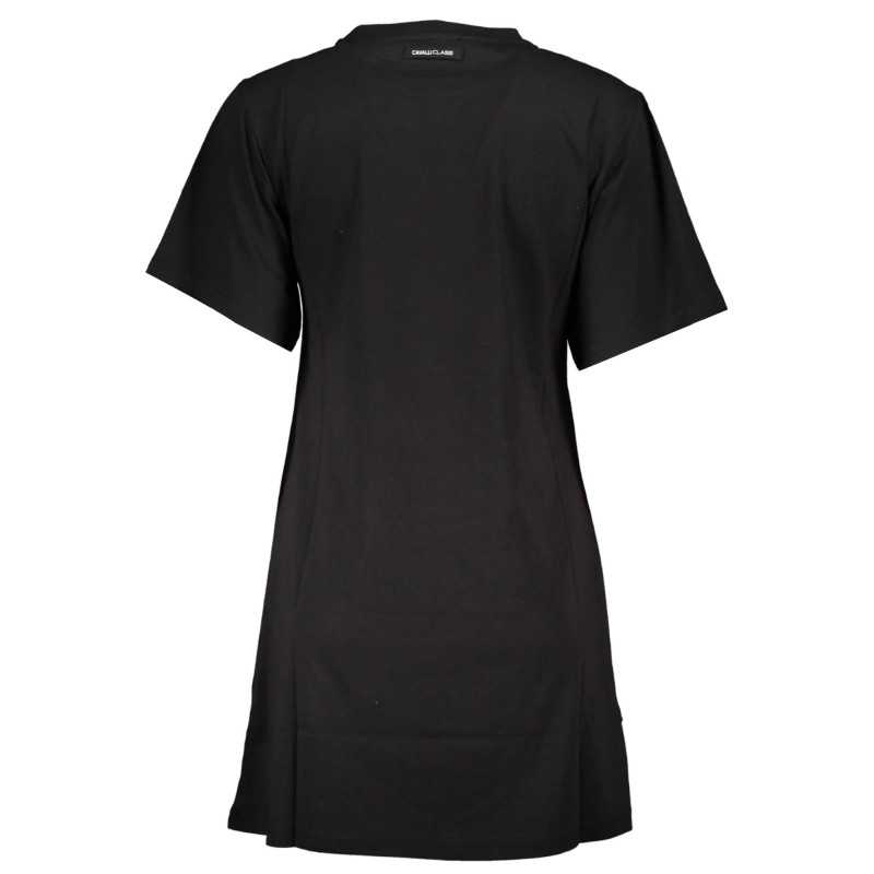 CAVALLI CLASS T-SHIRT MANICHE CORTE DONNA NERO